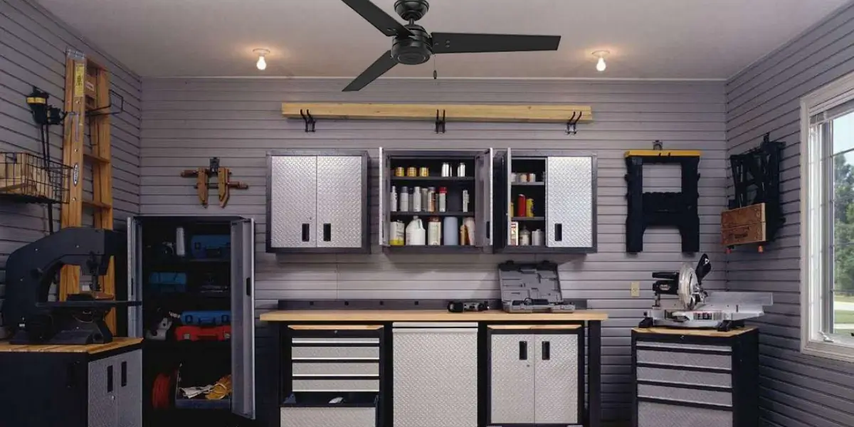 ceiling fan for a garage