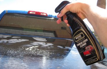 hard tonneau cover cleaning