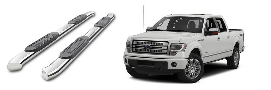 Ford F-150 running boards installation