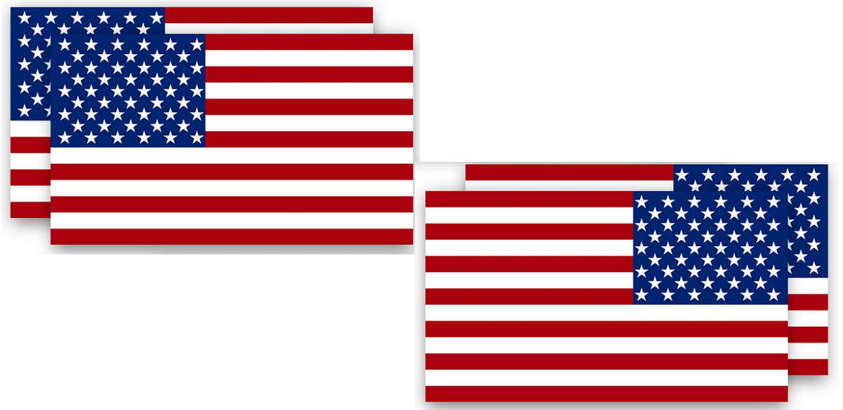 American Flag Decals for Trucks