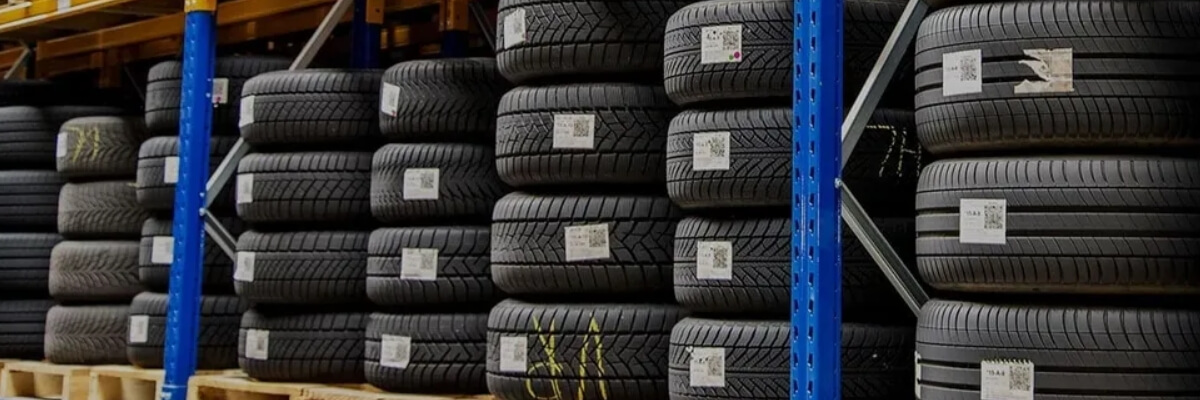 Used tires selection